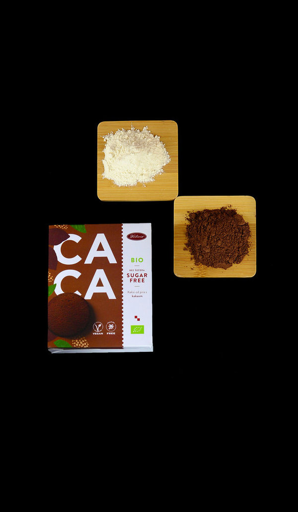Cacao Bio Kekse Sugar free, vegan